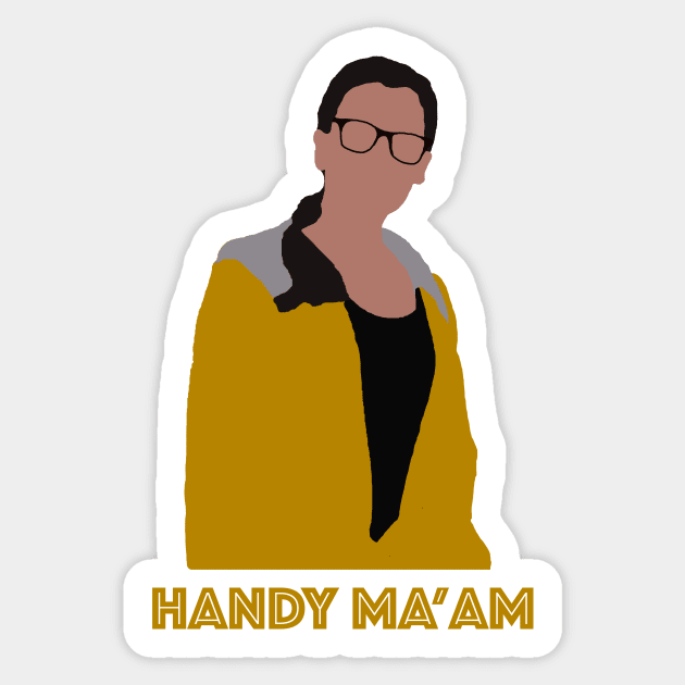 Elena Alvarez Handy Ma'am (one day at a time) Sticker by AlexStarton